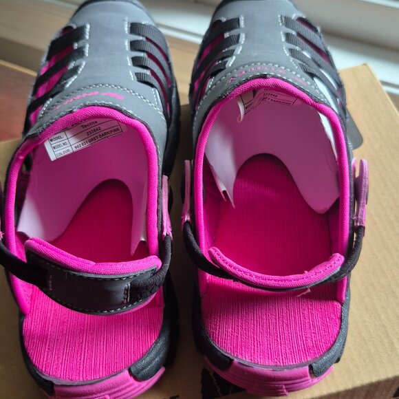 BNIB McKinley Slider Sandals Pink Black EU36.5 - Picture 6 of 8